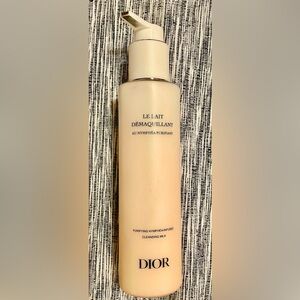 Dior Cleansing Milk with Purifying French Water Lily - New/Sealed - 6.8oz - $55